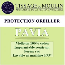 Protège-matelas éponge imperméable Tissage du Moulin - Blancollection