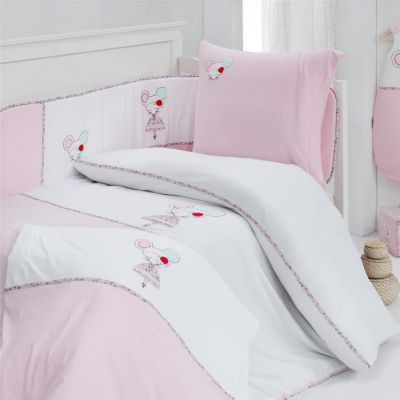 Housse De Couette Lit Bebe Taie Sourisette Keria C O Monteleone