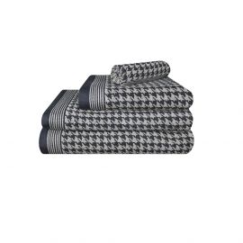 Serviette De Toilette PIED-DE-POULE - LASA HOME