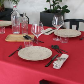 Nappe Rectangulaire Enduite FREJUS ROUGE - SUD ETOFFE