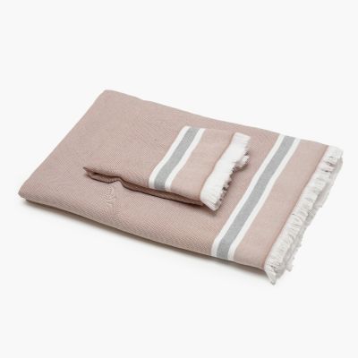 Drap De Douche + Serviette KOBE - VENT DU SUD