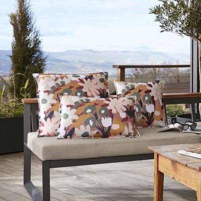 Coussin garni OUTDOOR LEANE - L'EFFET PAPILLON