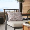 Coussin garni OUTDOOR CAPUCINE - L'EFFET PAPILLON