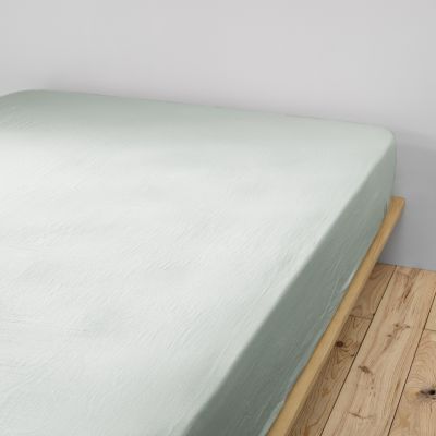 Drap Housse GAIA EUCALYPTUS - L'EFFET PAPILLON