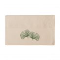 Serviette de toilette NOA GINKGO BLANC CASSE - SENSEI