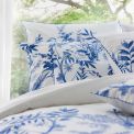 Housse De Couette JARDIN D'EDEN INDIGO - LE JACQUARD FRANÇAIS