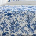 Housse De Couette JARDIN D'EDEN INDIGO - LE JACQUARD FRANÇAIS