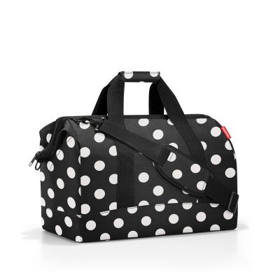 Sac De Voyage L DOTS WHITE - REISENTHEL