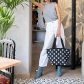 Sac SHOPPER M DOTS WHITE - REISENTHEL