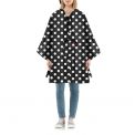 Poncho DOTS WHITE - REISENTHEL