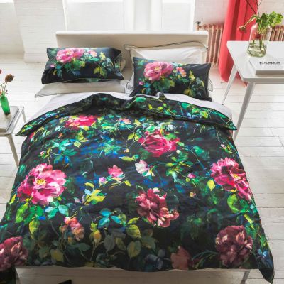 Housse de couette GERTRUDE ROSE FUCHSIA - DESIGNERS GUILD