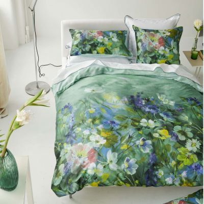 Housse de couette GLADYS BLOSSOM COBALT - DESIGNERS GUILD