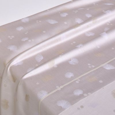 Drap Plat KYOTO CHANVRE - BLANC DES VOSGES