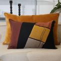 Coussin Garni AMANDINE NOIR - SUD ETOFFE