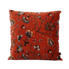 Coussin Garni CACHEMIRE BRIQUE - SUD ETOFFE