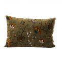 Coussin Garni CACHEMIRE TABAC - SUD ETOFFE