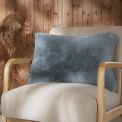 Coussin Garni SVEN BLEU ARCTIQUE - L'EFFET PAPILLON