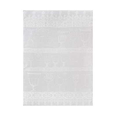Torchon Essuie-verres CRISTAL - LE JACQUARD FRANçAIS - 