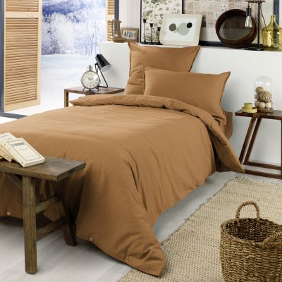 Housse De Couette CANDICE CAMEL - L'EFFET PAPILLON - 