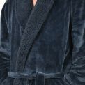 Robe De Chambre Polaire BOLSTA BLEU NUIT - SENSEI