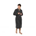 Robe De Chambre Polaire BOLSTA ANTHRACITE - SENSEI