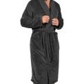 Robe De Chambre Polaire BOLSTA ANTHRACITE - SENSEI