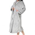 Robe De Chambre Polaire BOLSTA GRIS CENDRE - SENSEI