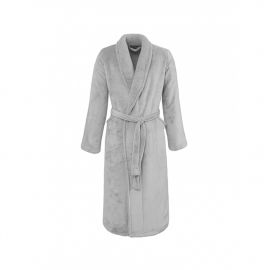 Robe De Chambre Polaire BOLSTA GRIS CENDRE - SENSEI