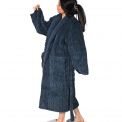 Robe De Chambre Polaire WARM WOOL BLEU - SENSEI