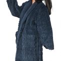 Robe De Chambre Polaire WARM WOOL BLEU - SENSEI