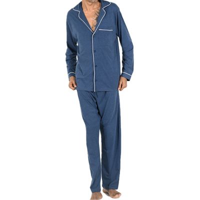 Pyjama Pantalon MATTEO BLEU NUIT - SENSEI