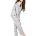 Pyjama Pantalon JULIA GRIS PERLE - SENSEI