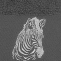 Drap De Douche ZEBRA ANTHRACITE - SENSEI