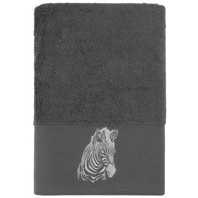 Drap De Douche ZEBRA ANTHRACITE - SENSEI