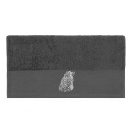 Serviette De Toilette ZEBRA ANTHRACITE - SENSEI