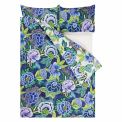 Housse de couette ROSE DE DAMAS INDIGO - DESIGNERS GUILD