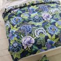 Housse de couette ROSE DE DAMAS INDIGO - DESIGNERS GUILD