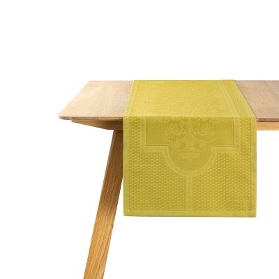 Chemin De Table PALAIS VENITIEN OCRE - LE JACQUARD FRANÇAIS - 
