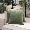 Coussin Garni MADRAS BRONZE - SUD ETOFFE