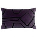 Coussin Garni FARA BRODE RAISIN - VIVARIASE