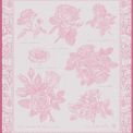 Torchon JARDIN DES ROSES PETALE - LE JACQUARD FRANÇAIS