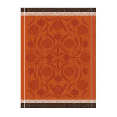 Torchon L'AIL ORANGE - LE JACQUARD FRANÇAIS