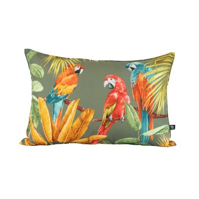 Coussin Garni d'extérieur ARAS OIL GREEN - SUD ETOFFE