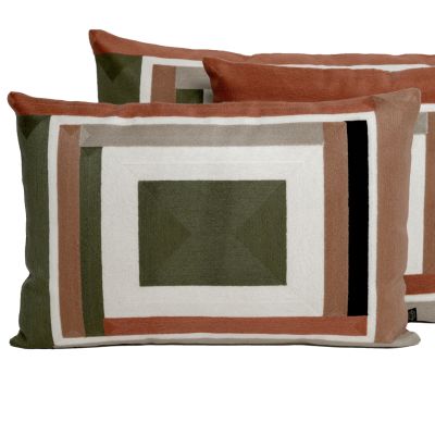 Coussin Garni MANILLE KAKI - HAOMY - 