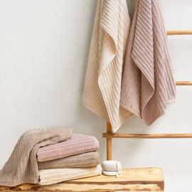 Drap de douche SPECTRUM MARRON - LASA HOME