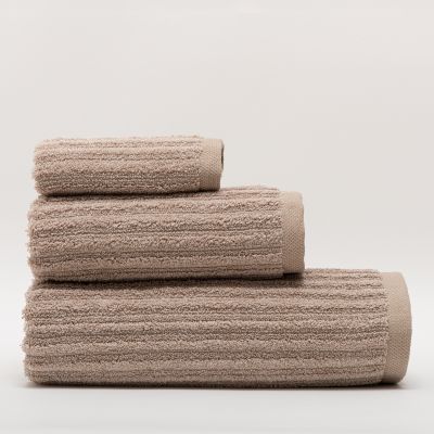 Serviette invité SPECTRUM MARRON - LASA HOME