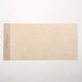 Serviette de toilette LEAF BEIGE - LASA HOME
