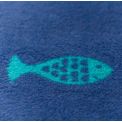 Plaid MILA POISSON BLEU - DAVID FUSSENEGGER